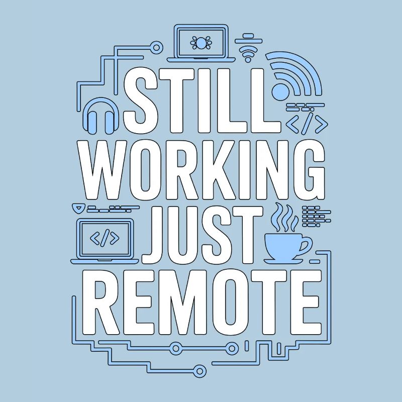 Remote Developer Still Working Remote Tech Worker