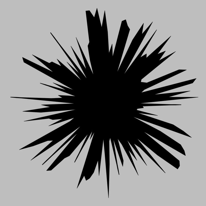 Conception de blast explosion destruction