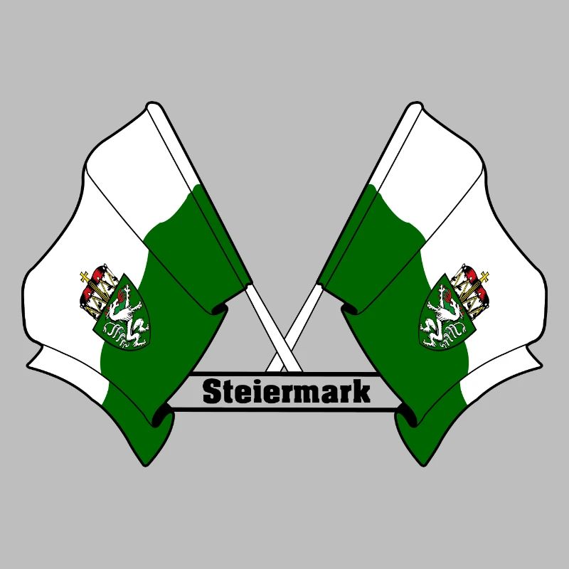 Styria Flags with Text