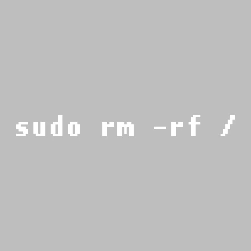 Lustiges Linux Admin Design
