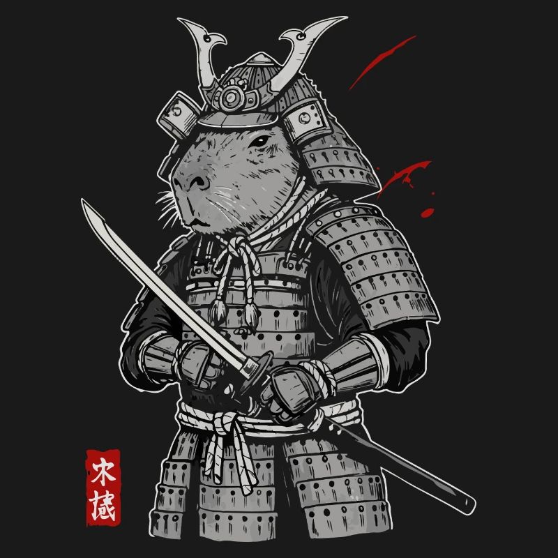 Otaku Cat Samurai 