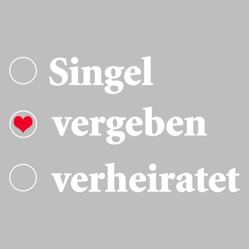 Sélection du statut de la relation Célibataire - Pris