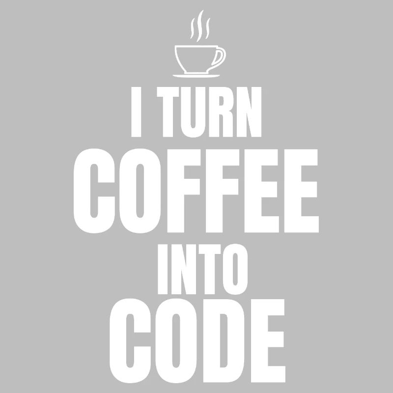 Je transforme le café en code
