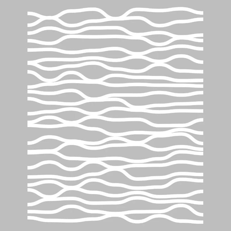 Zebra Wave Stripe Pattern