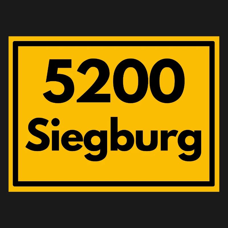 OLD POSTCODE POSTCODE RETRO SIEGBURG - RHEIN SIEG