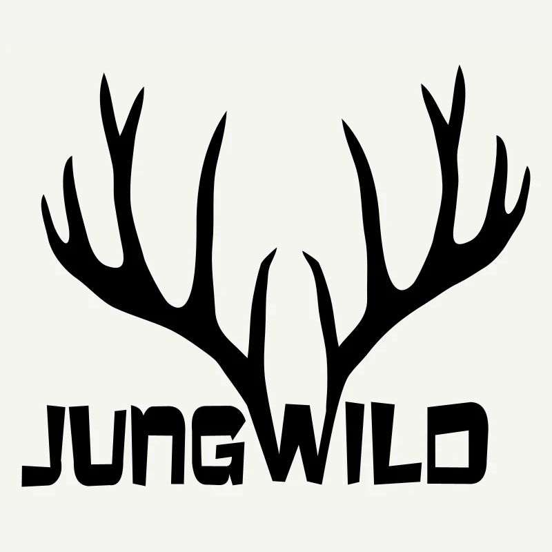 Hirsch Geweih Jung Wild tier jagd jäger wald