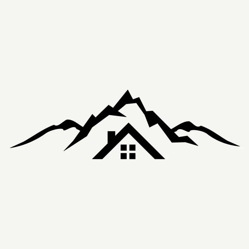 Landschaft - Berge Hütte