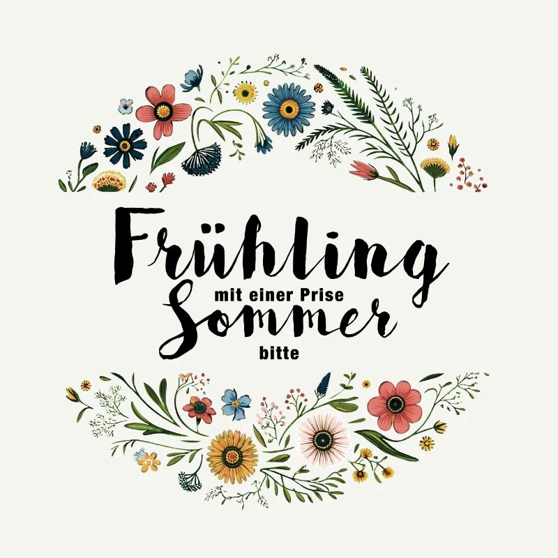 Frühling mit einer Prise Sommer, bitte!