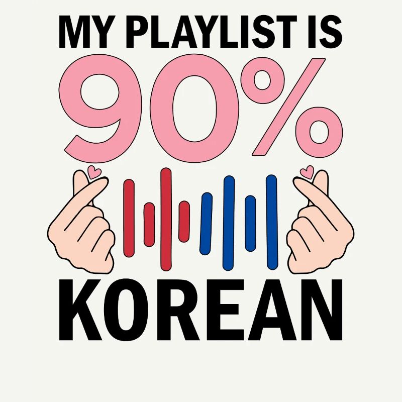 Ma playlist est à 90 % coréenne