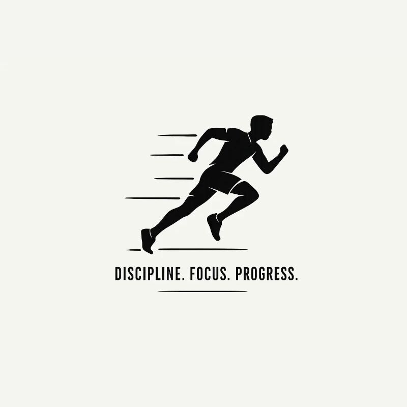 Discipline Focus Progress Runner