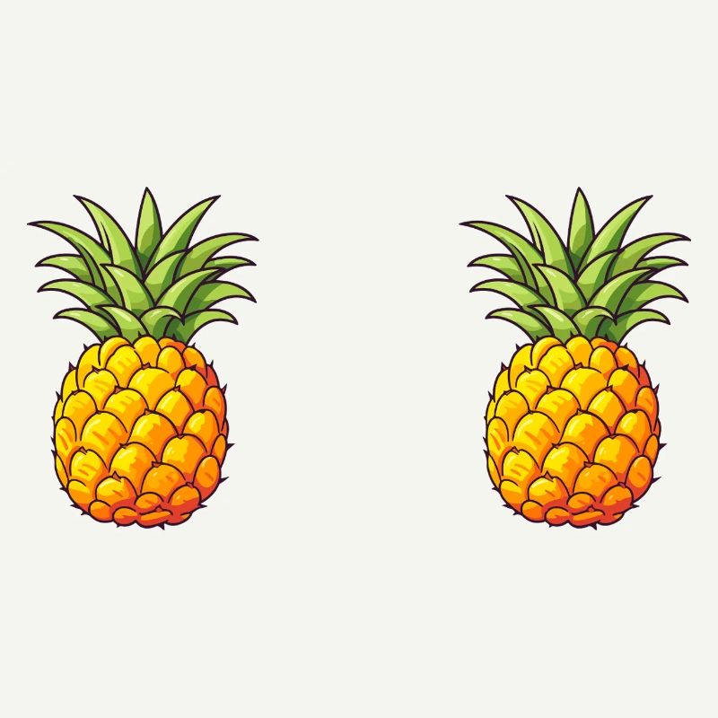Deux ananas