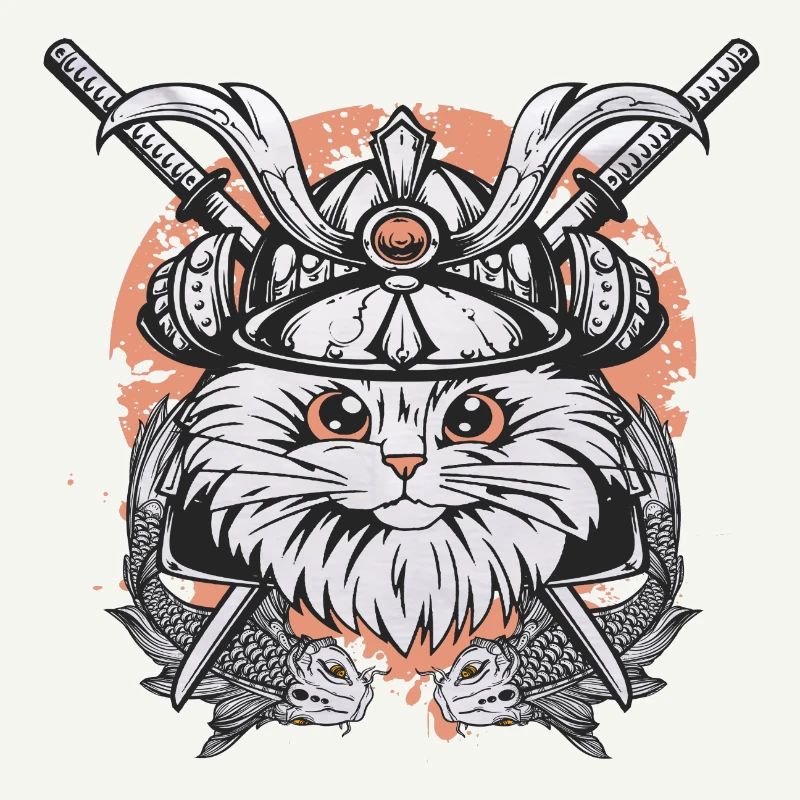 Kampfkatze Koi