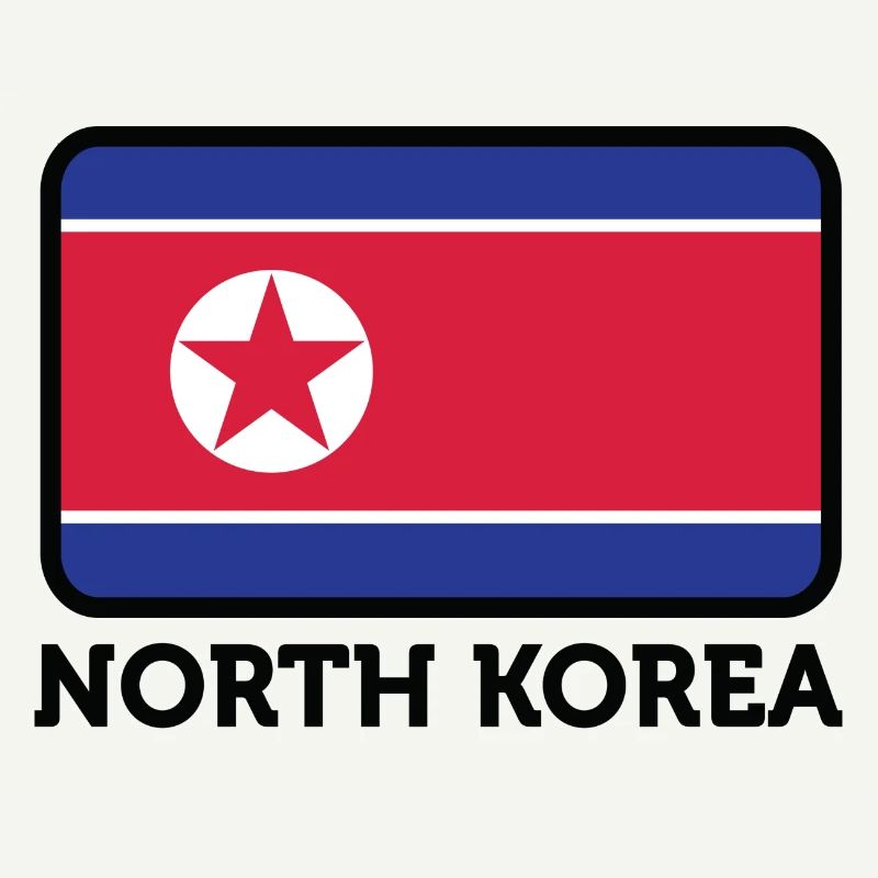 Drapeau national de la Corée du Nord