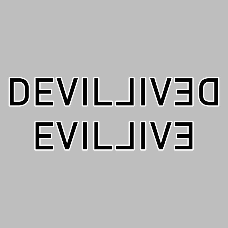 Double Devil-Wordmark Mirror Image