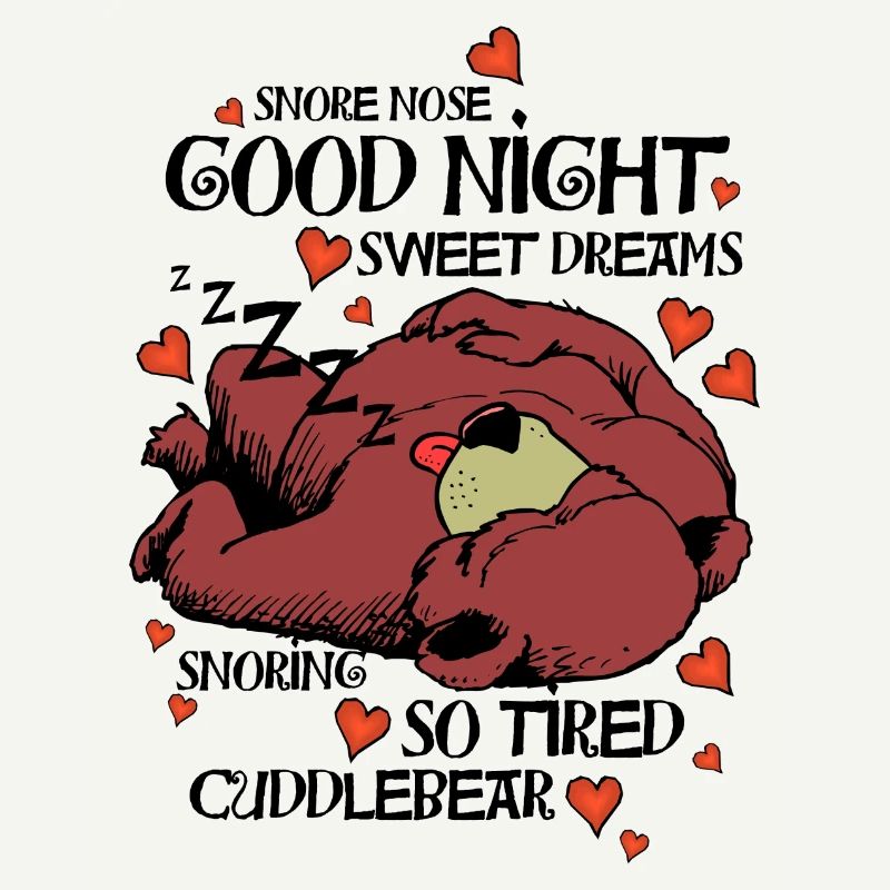 Cuddlebear Sleeping