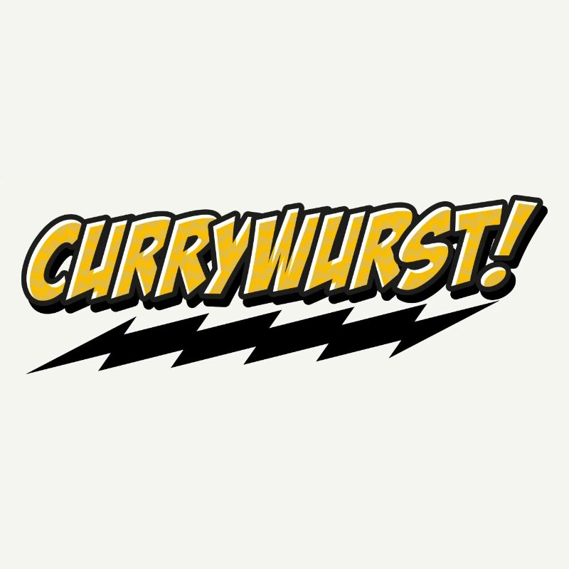 Currywurst Graffito