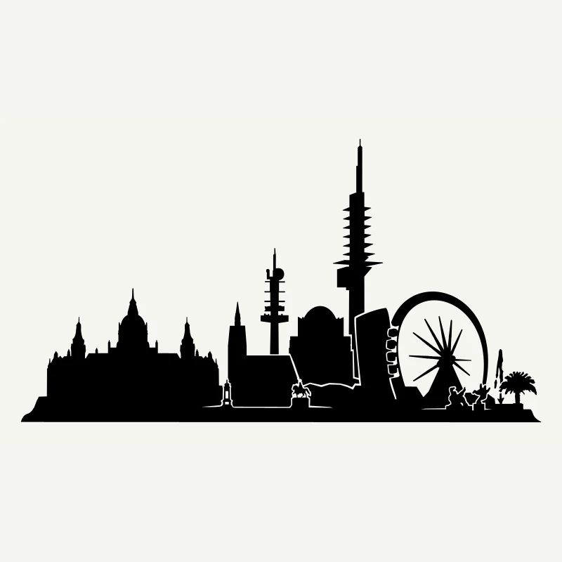 Hannover // Skyline // Silhouette // Skylineshirt