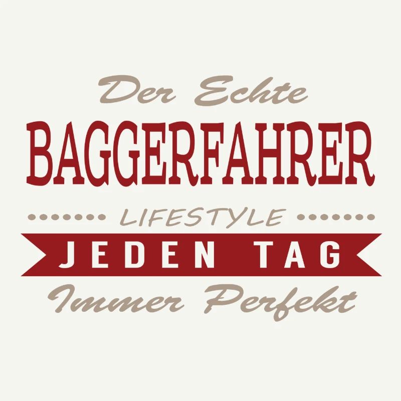 Der echte Baggerfahrer