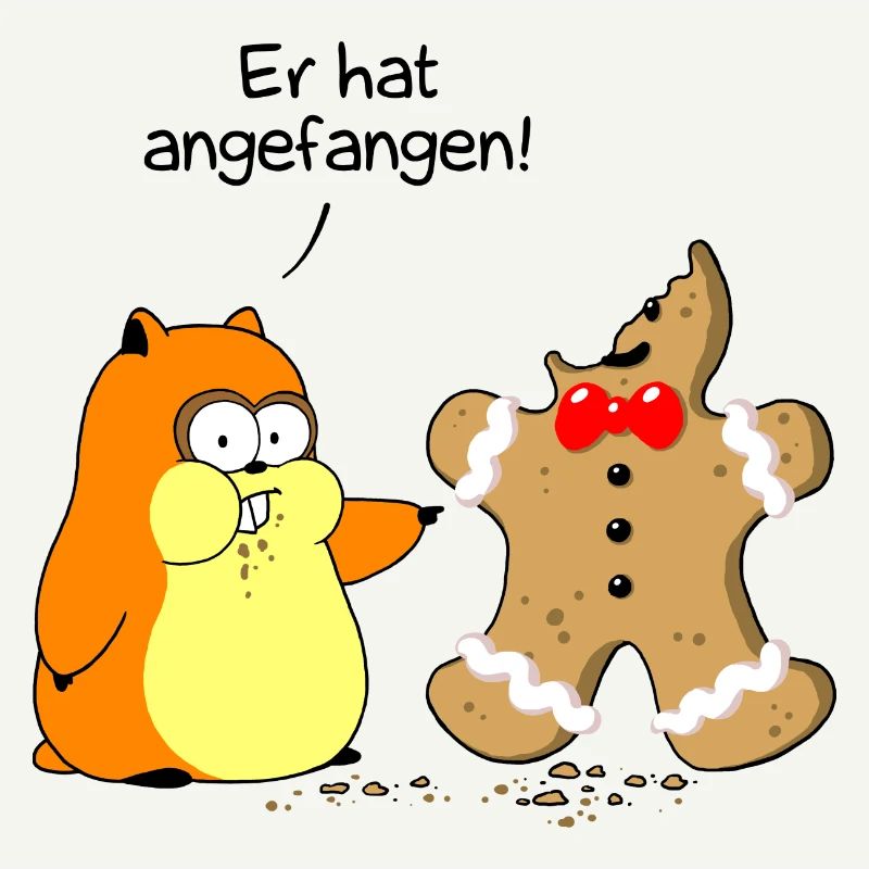 Hamster vs. Lebkuchenmann