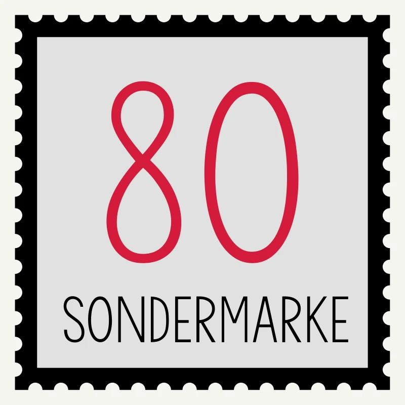 runder Geburtstag 80. Geburtstag Geschenk