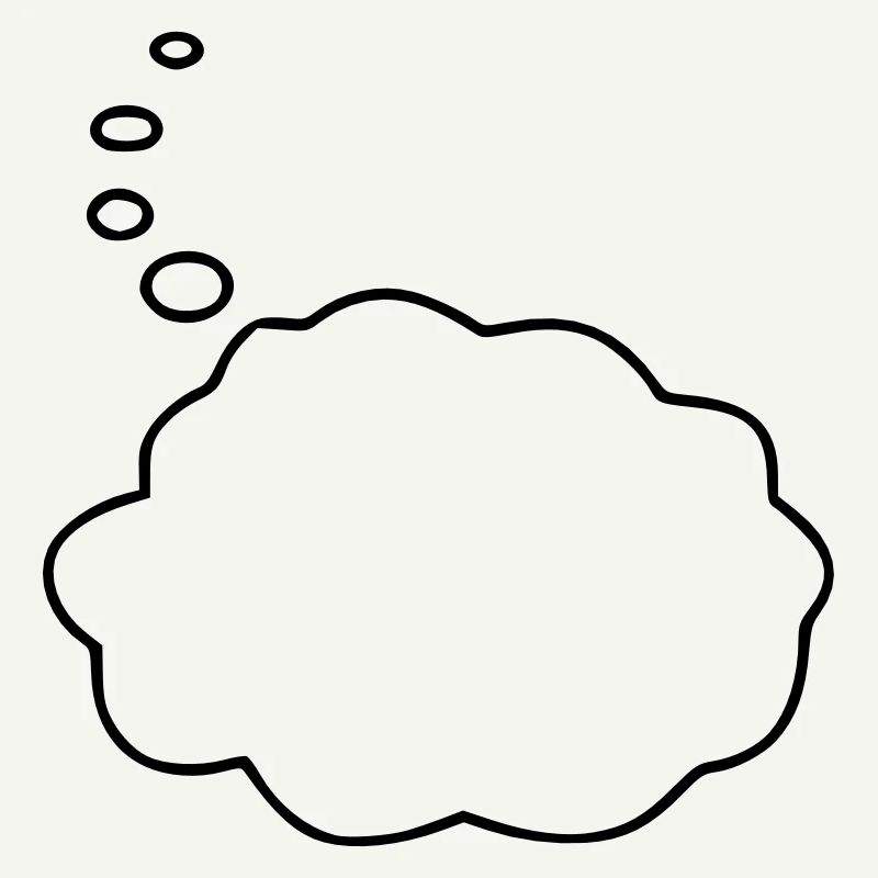 Speech Bubble / Thought Bubble