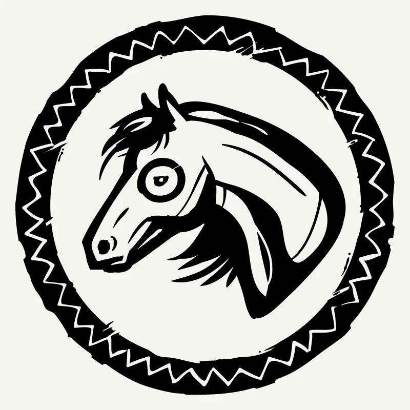 Portrait de cheval