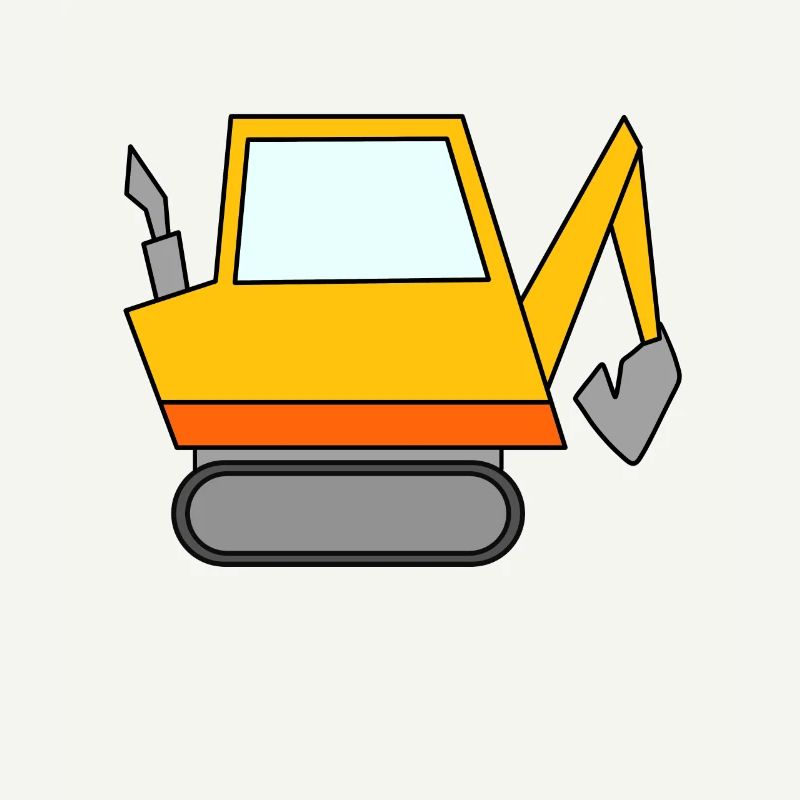 Bagger Baustelle Baggerfahrer