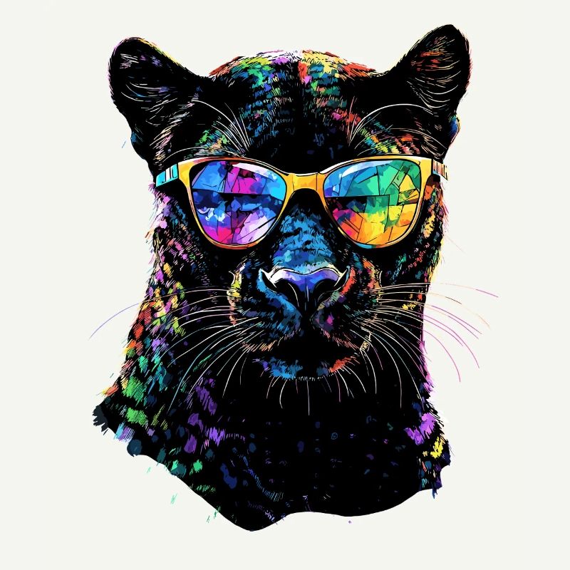 Panthère Léopard Grand Chat Mignon Gros Chat Panter
