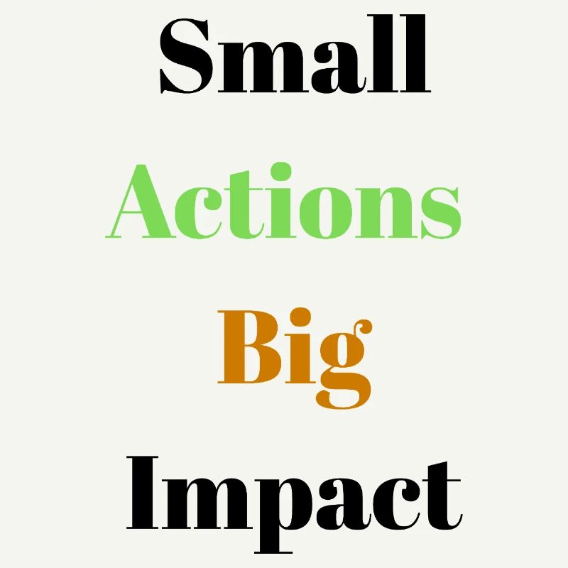 Conception typographique d’actions audacieuses dynamiques