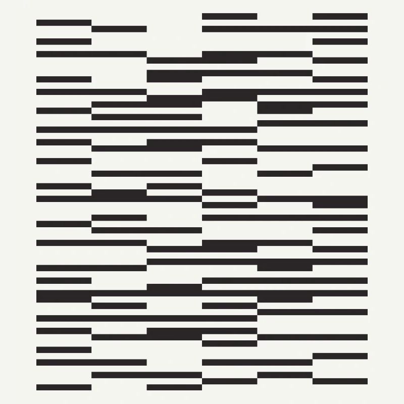 Lines design Minimalist Barcode