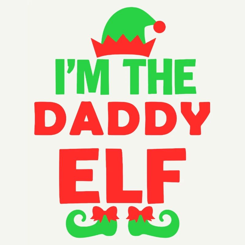 Daddy Elf Holiday Bold