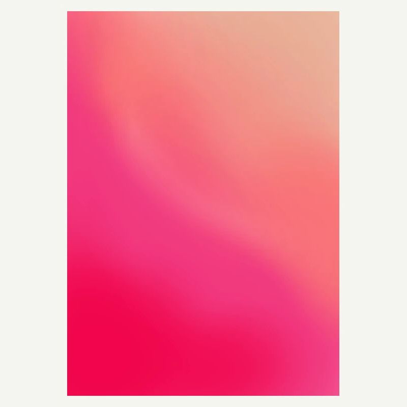 Gradient - Waves pink red customizable