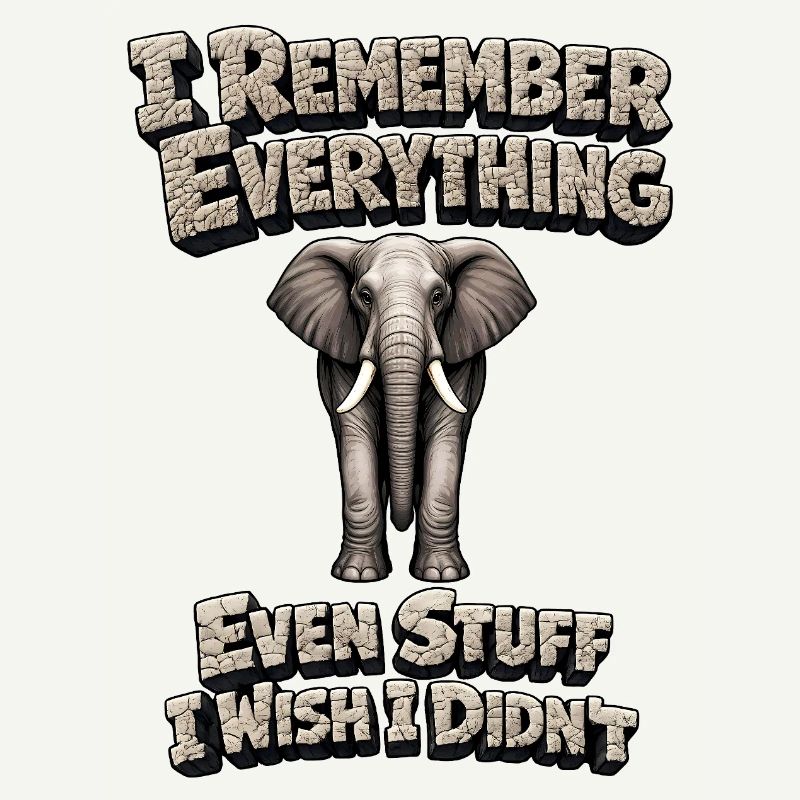Éléphant mémorable