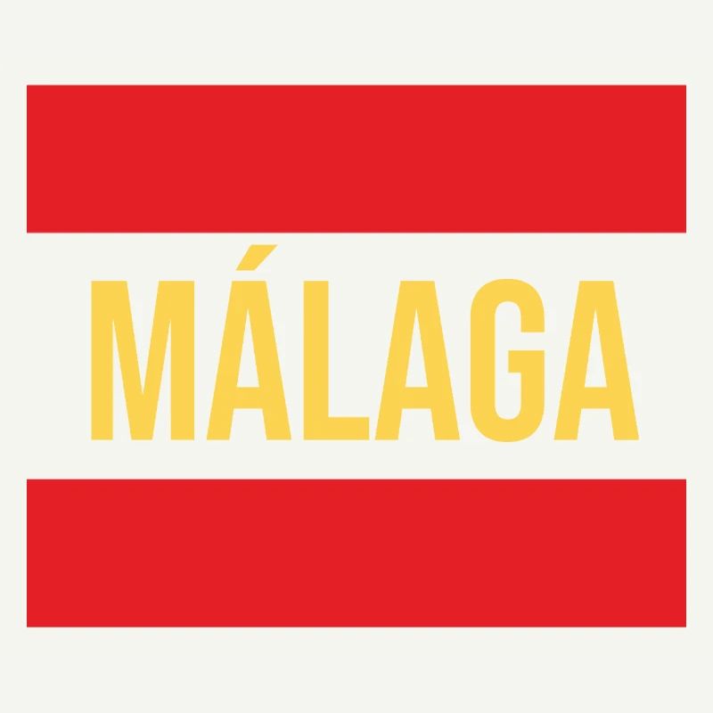 Conception du drapeau régional de Malaga