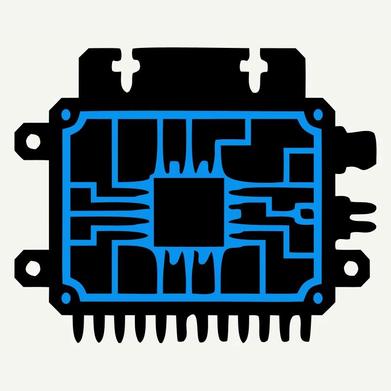 Logo informatique du PCB Microchip