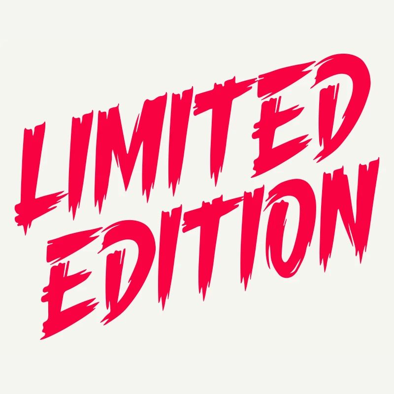 Limitierte Edition Neon Pinseltext