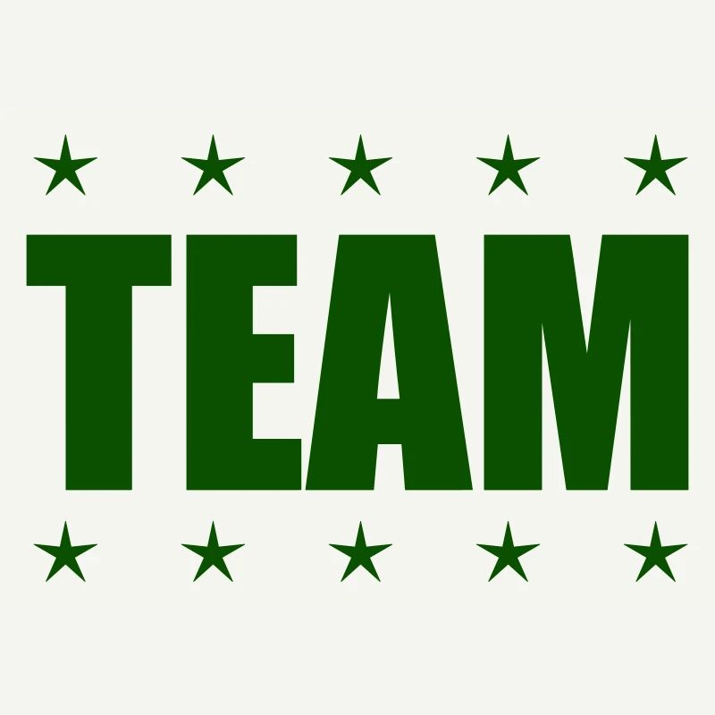 Team mit Sternen