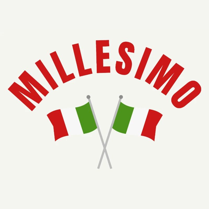 Millesimo Italian Flags Emblem