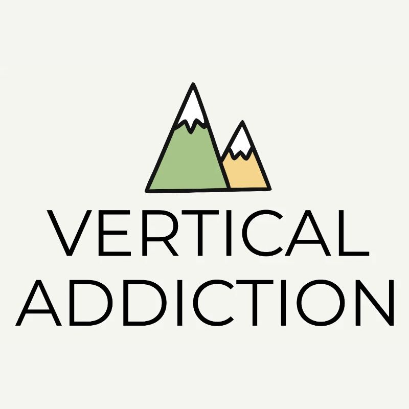 Vertical Addiction - Design mit Bergspitzen