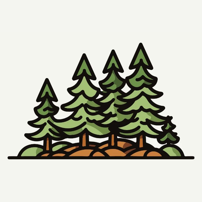 Wald Bäume