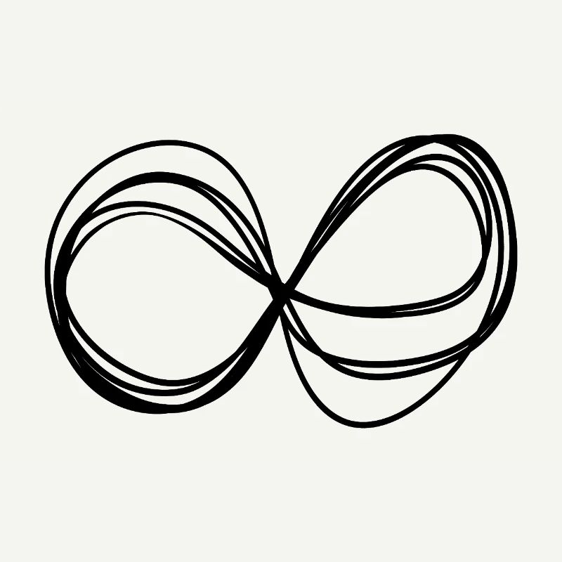 Abstracte never ending Infinity always different