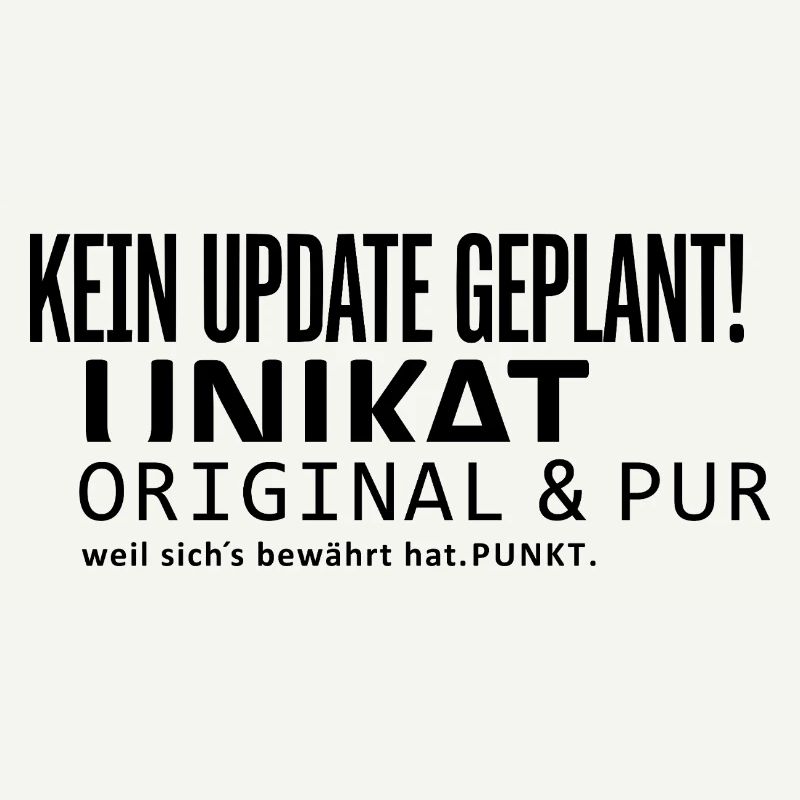 No update planned!