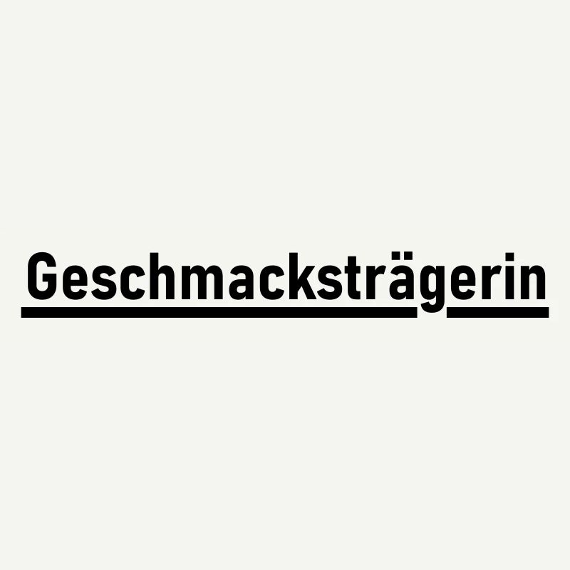 Geschmacksträgerin