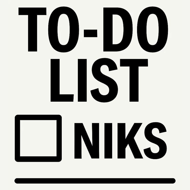 To do list nothing
