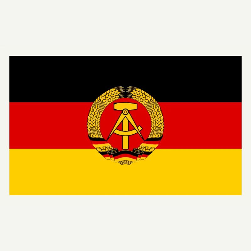 Drapeau de la RDA