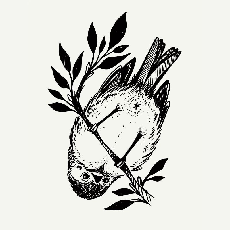 Kleiner frecher Vogel