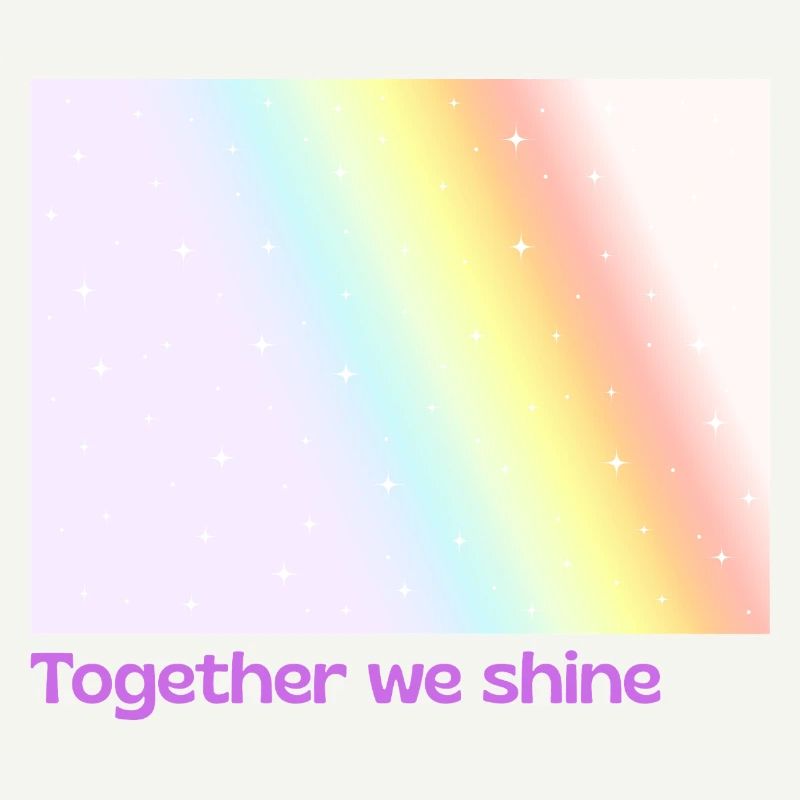 Pride / CSD / LGBTQ+ Design « ensemble nous brillons »