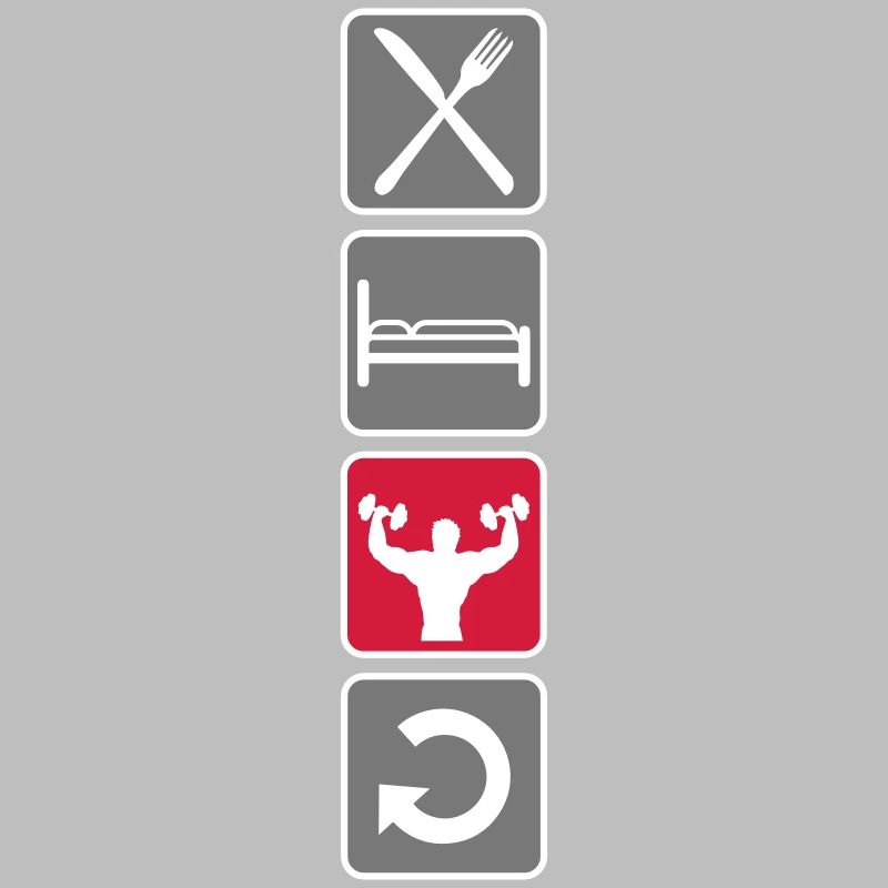 vertical logo eat sleep train repeat repeat sleep