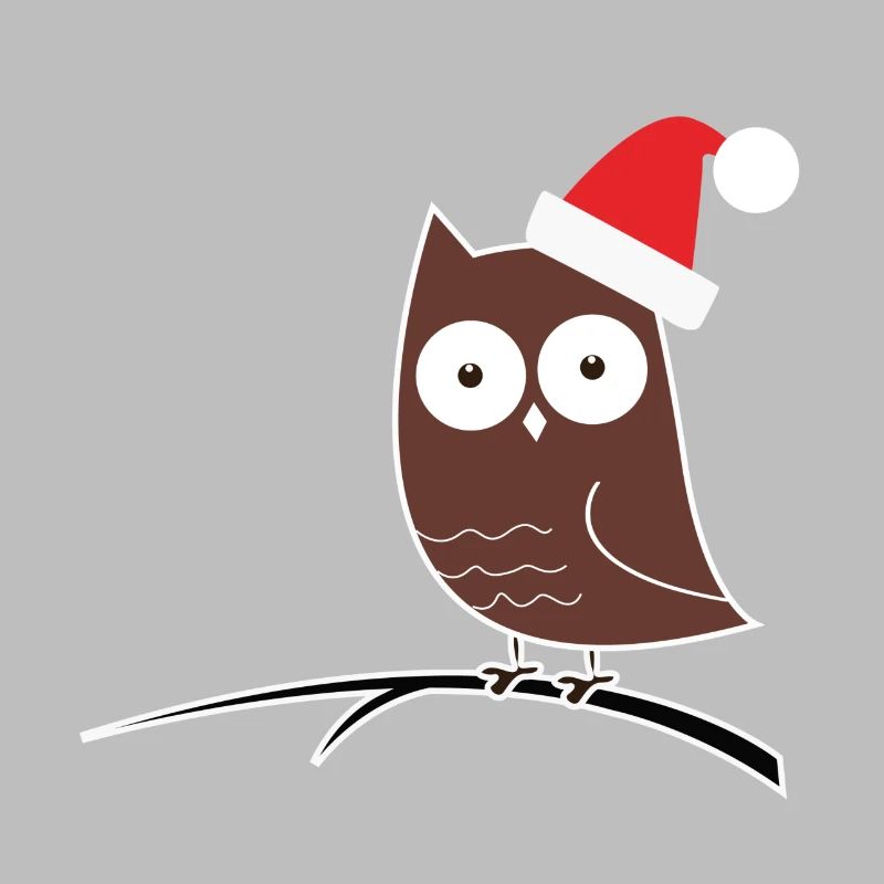 Die Weihnachts-Eule! Geschenk Idee