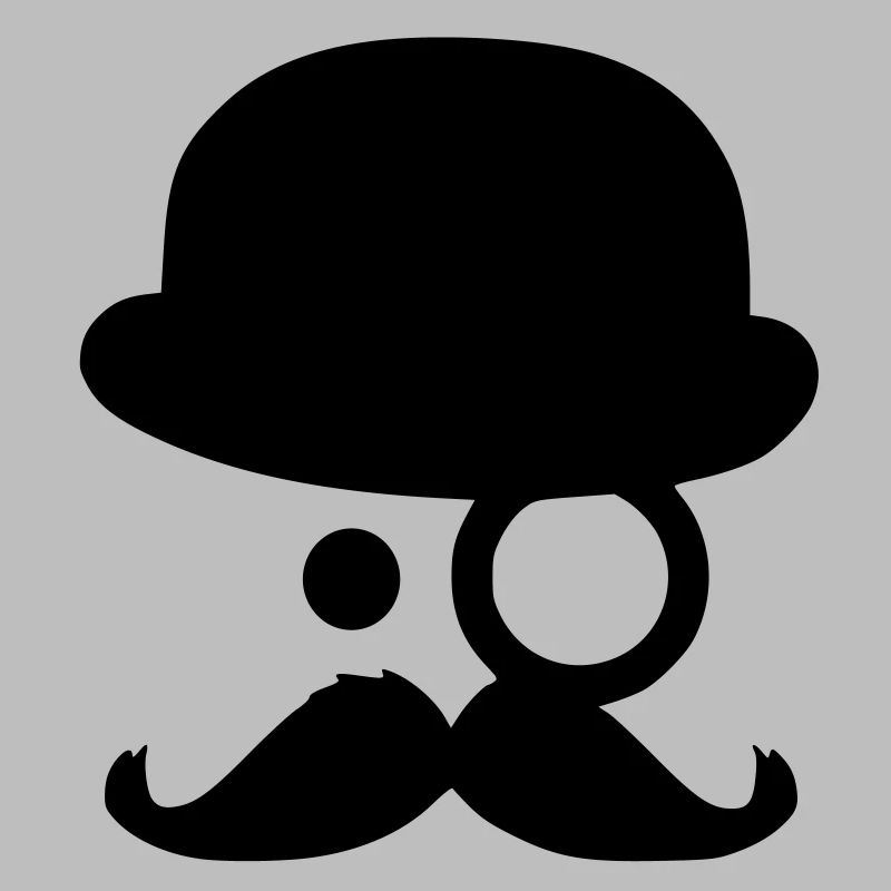 Moustache - by www.CodeShirt24.de